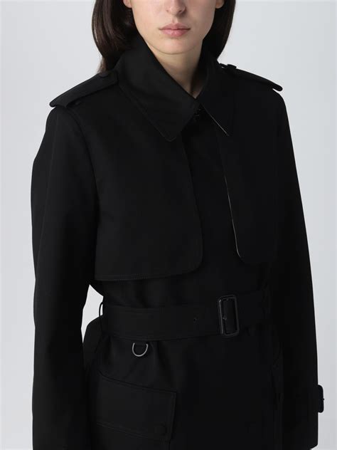 cappotto burberry nero corto donna invernale|Cappotti donna .